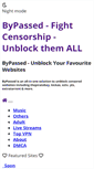 Mobile Screenshot of bypassed.org