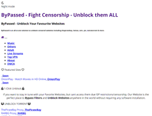 Tablet Screenshot of bypassed.org